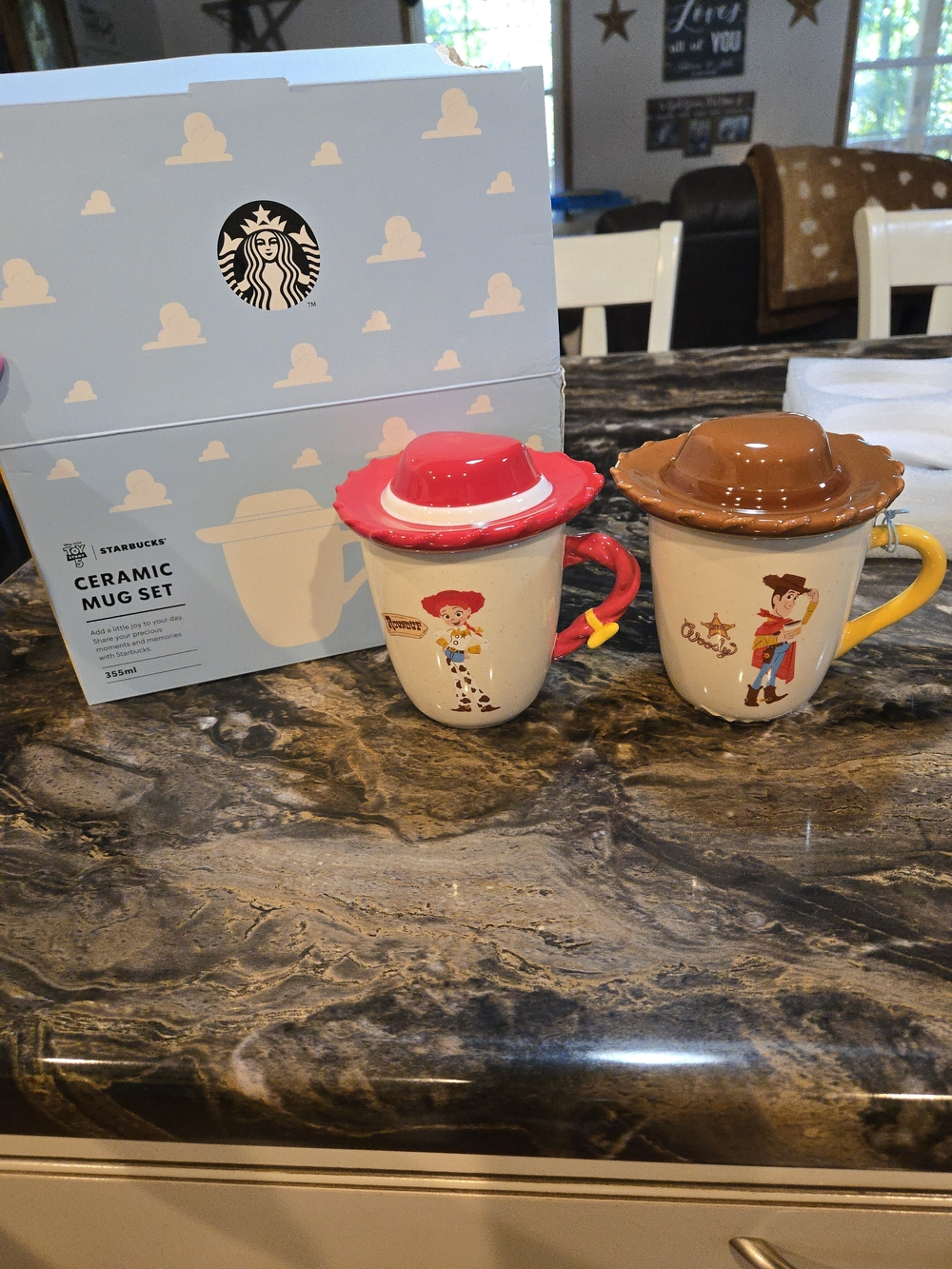 Starbucks Toy Story Mug Set